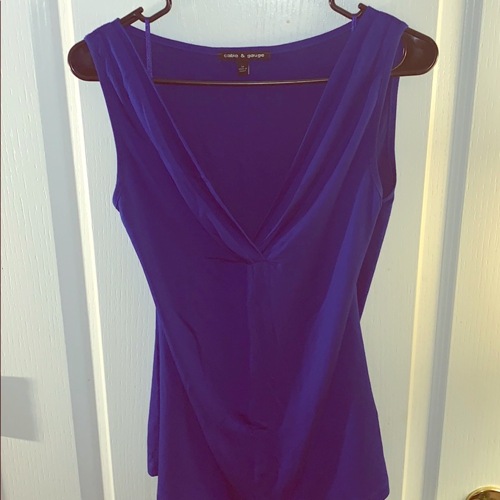 Cable & Gauge Top. Size M